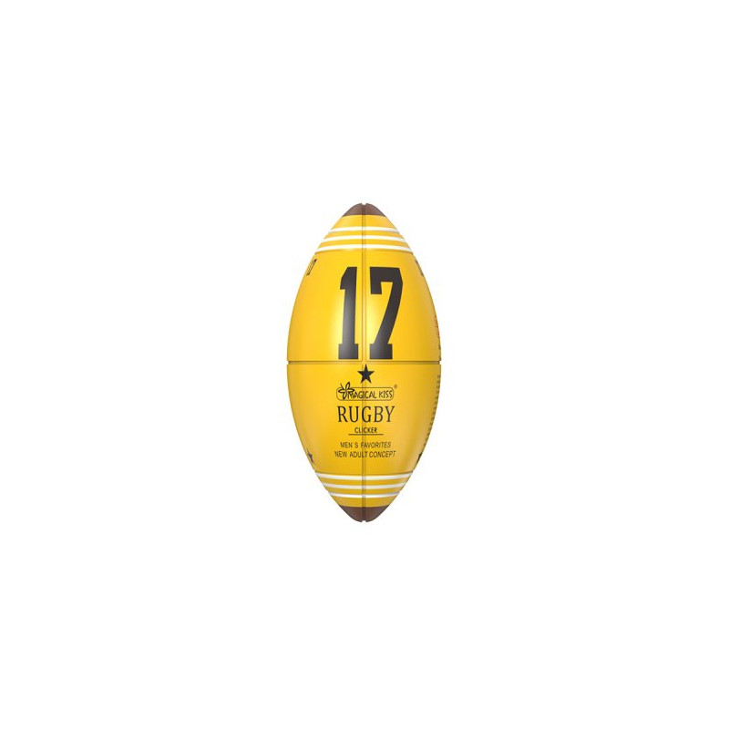 SuckMeToys Oeuf de masturbation Rugby Ball Clicker